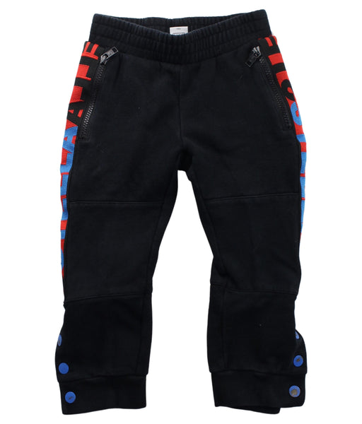 A Black Sweatpants from Stella McCartney in size 4T for boy. (Front View)