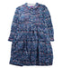 A Blue Long Sleeve Dresses from Liberty London in size 8Y for girl. (Front View)