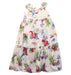 A White Sleeveless Dresses from Monnalisa in size 4T for girl. (Front View)
