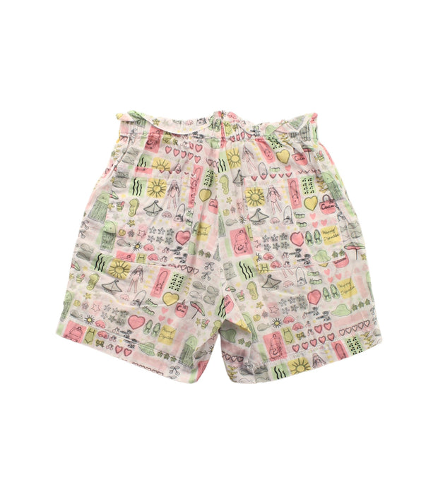 A White Shorts from Bonpoint in size 6T for girl. (Back View)