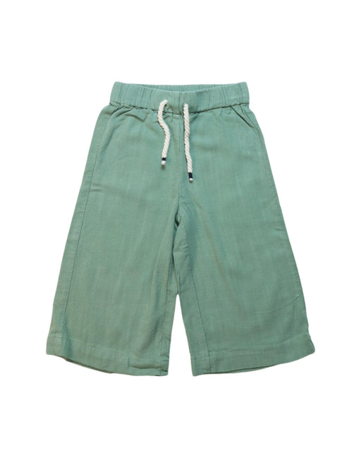 A Green Casual Pants from Monoprix in size 3T for boy. (Front View)