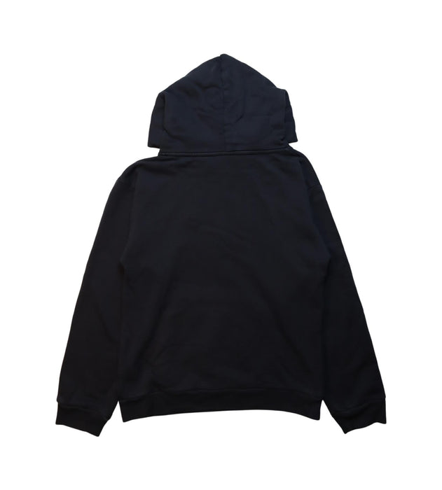 A Black Hooded Sweatshirts from Balenciaga in size 10Y for girl. (Back View)
