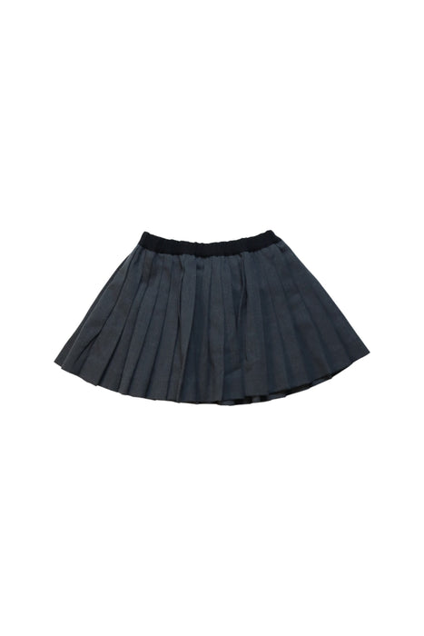 A Grey Short Skirts from Bonpoint in size 6T for girl. (Back View)
