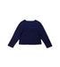 A Navy Cardigans from Jacadi in size 4T for girl. (Back View)