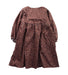 A Brown Long Sleeve Dresses from BEAMS in size 4T for girl. (Back View)