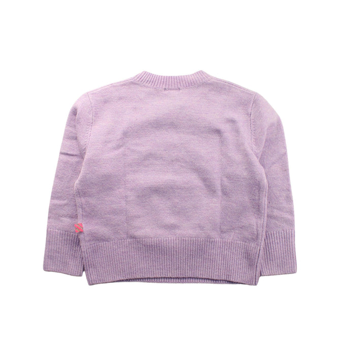 A Purple Knit Sweaters from Billieblush in size 4T for girl. (Back View)
