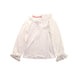 A White Long Sleeve Tops from Baby Lai in size 5T for girl. (Back View)