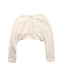 A White Cardigans from Bonnie Jean in size 7Y for girl. (Front View)