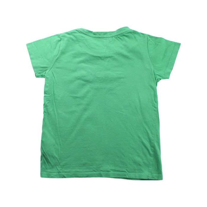 A Green Short Sleeve T Shirts from Seed in size 5T for boy. (Back View)