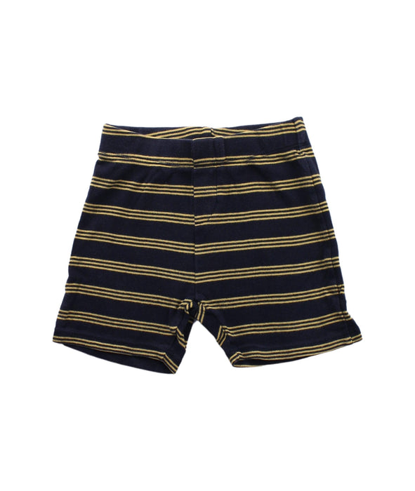 A Blue Shorts from Seed in size 4T for girl. (Front View)