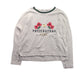 A White Long Sleeve T Shirts from Petit Bateau in size 10Y for girl. (Front View)