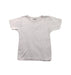 A White Short Sleeve T Shirts from Petit Bateau in size 4T for boy. (Front View)