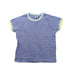 A Blue Shorts Sets from Petit Bateau in size 4T for girl. (Front View)