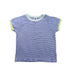A Blue Shorts Sets from Petit Bateau in size 4T for boy. (Front View)