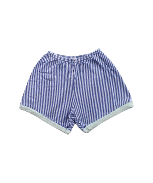 A Blue Shorts Sets from Petit Bateau in size 4T for boy. (Back View)