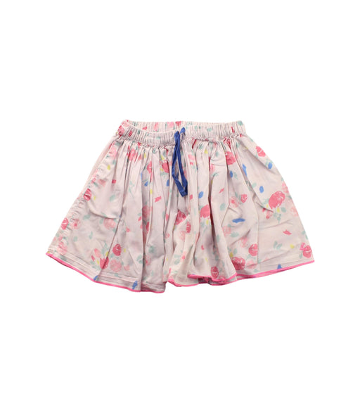 A White Short Skirts from Petit Bateau in size 10Y for girl. (Front View)