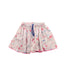 A White Short Skirts from Petit Bateau in size 10Y for girl. (Front View)