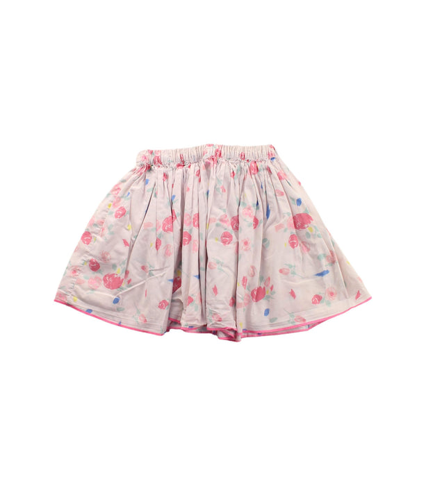 A White Short Skirts from Petit Bateau in size 10Y for girl. (Back View)