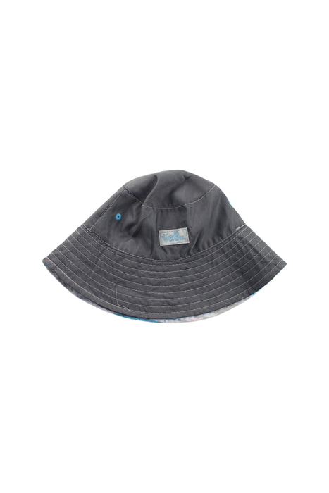 A Grey Sun Hats from UV Skinz in size 4T for girl. (Front View)