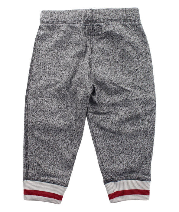 A Grey Sweatpants from Roots in size 12-18M for girl. (Back View)