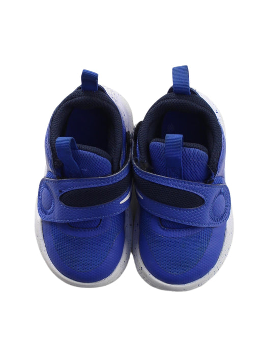 A Blue Sneakers from Nike in size 18-24M for boy. (Back View)