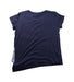 A Blue Short Sleeve T Shirts from 010 Maternity in size L for maternity. (Back View)