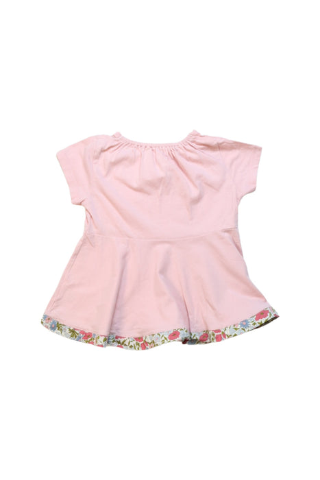 A Pink Short Sleeve Tops from Sense of Wonder in size 12-18M for girl. (Back View)
