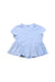 A Purple Short Sleeve Tops from Petit Main in size 18-24M for girl. (Front View)