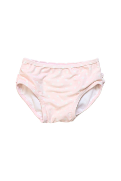 A Pink Swim Sets from RuffleButts in size 6-12M for girl. (Back View)