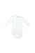 A White Long Sleeve Bodysuits from Bonpoint in size 3-6M for girl. (Back View)