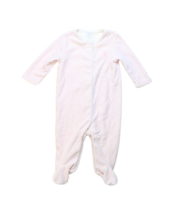 A Pink Onesies from Ralph Lauren in size 0-3M for neutral. (Front View)