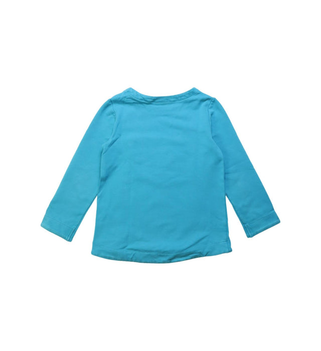 A Multicolour Long Sleeve T Shirts from Frugi in size 4T for girl. (Back View)