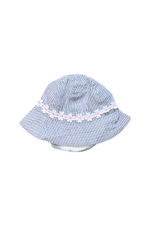 A White Sun Hats from Seed in size S for girl. (Front View)