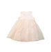 A Beige Sleeveless Dresses from I Pinco Pallino in size 3T for girl. (Back View)