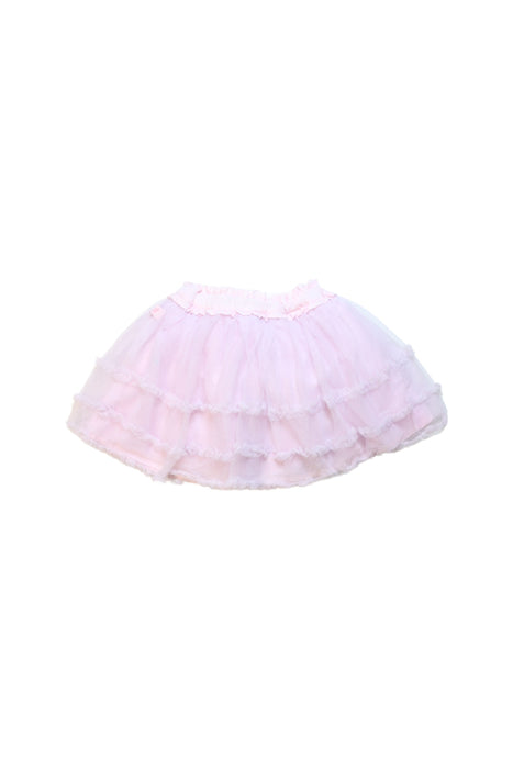 A Pink Tulle Skirts from Mezzo Piano in size 4T for girl. (Back View)