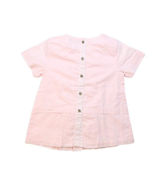 A Pink Short Sleeve Tops from Kate Spade in size 4T for girl. (Back View)