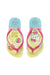 A Multicolour Flip Flops from Havaianas in size 5T for girl. (Back View)