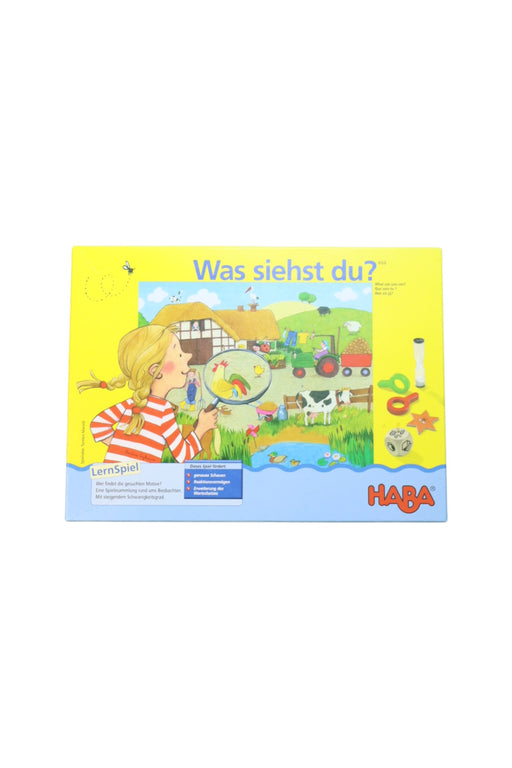 A Multicolour Board Games & Puzzles from Haba in size 4T for neutral. (Front View)