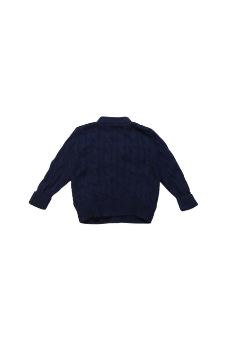 A Navy Cardigans from Ralph Lauren in size 6-12M for boy. (Back View)