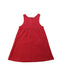 A White Sleeveless Dresses from Miki House in size 4T for girl. (Back View)