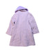 A Purple Coats from Kingkow in size 6T for girl. (Back View)