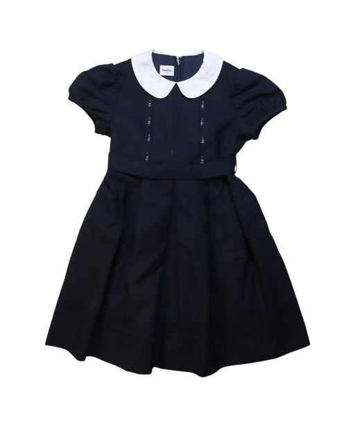 A Black Short Sleeve Dresses from Familiar in size 4T for girl. (Front View)