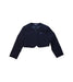 A Navy Cardigans from Familiar in size 4T for girl. (Front View)
