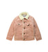 A Pink Lightweight Jackets from Lee in size 4T for girl. (Front View)