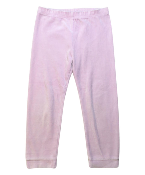 A Pink Pyjama Sets from La Compagnie des Petits in size 5T for girl. (Back View)