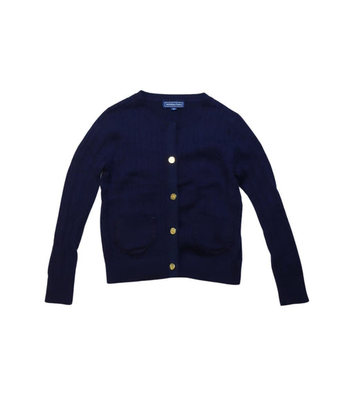 A Navy Cardigans from Nicholas & Bears in size 4T for girl. (Front View)