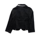 A Black Blazers from IKKS in size 6T for boy. (Back View)