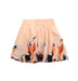 A Peach Mid Skirts from Molo in size 7Y for girl. (Front View)