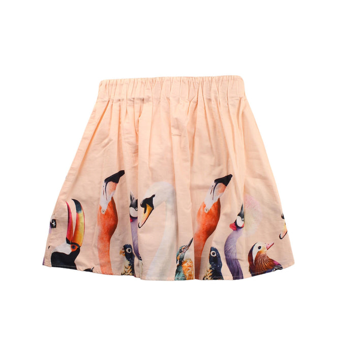 A Peach Mid Skirts from Molo in size 7Y for girl. (Back View)