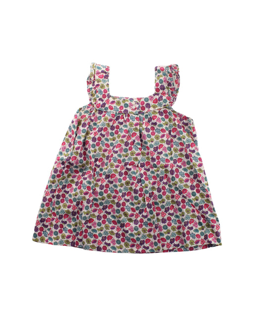 A Multicolour Sleeveless Dresses from Little Mercerie in size 5T for girl. (Front View)